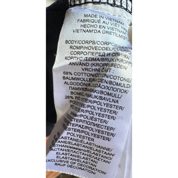 Lauren Ralph Lauren Zip Jacket Pockets Blue/Cream active Athleisure Women’s 2X - Picture 9 of 9